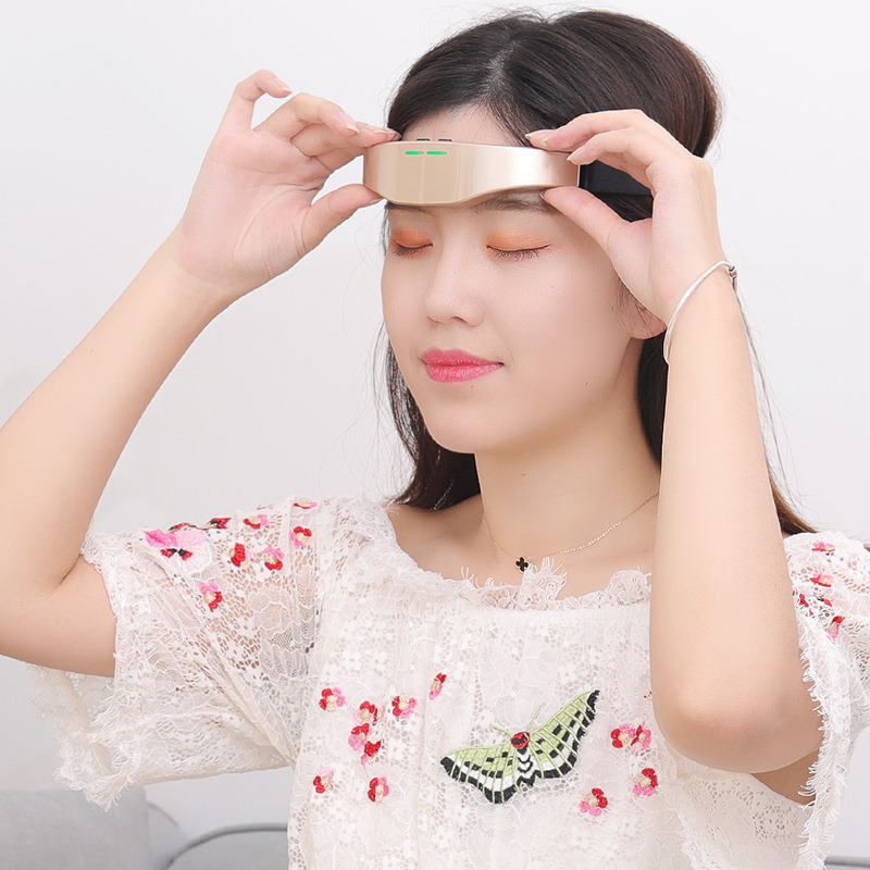 Head Massager Electric Headache And Migraine Relief Physiotherapy Antiestres Insomnia Relax Therapy Sleep Monitor Health Care