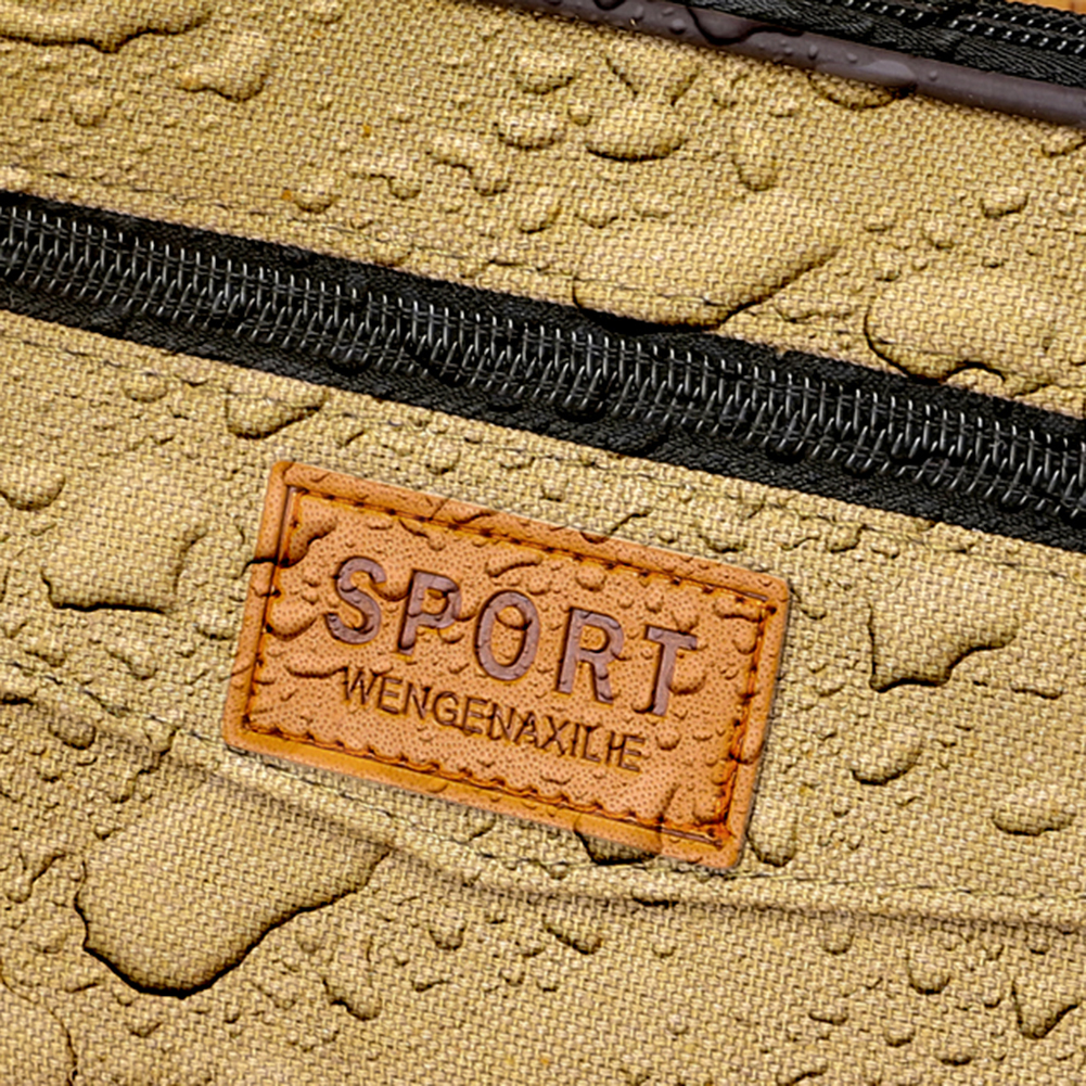 Men Outdoor Sports Waist Bag Fashion Canvas Slim Coin Purse with Multi Pockets Coin Pocket Bag for Coins for Best Gift