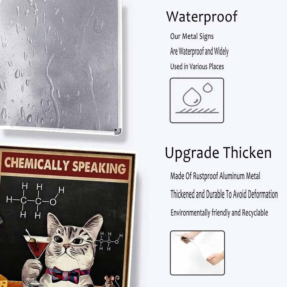 Metal Signs Basset Hound Dog Baking Signs Aluminum Sign for Home Coffee 8x12 Inches