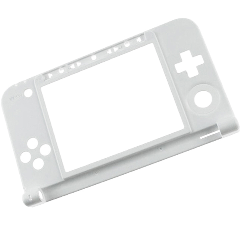 with Compatible 3DS 50PA XL LL Replacement Hinge Part Bottom Middle Frame Shell Housing Case for 3dsxl Game Console Case smile
