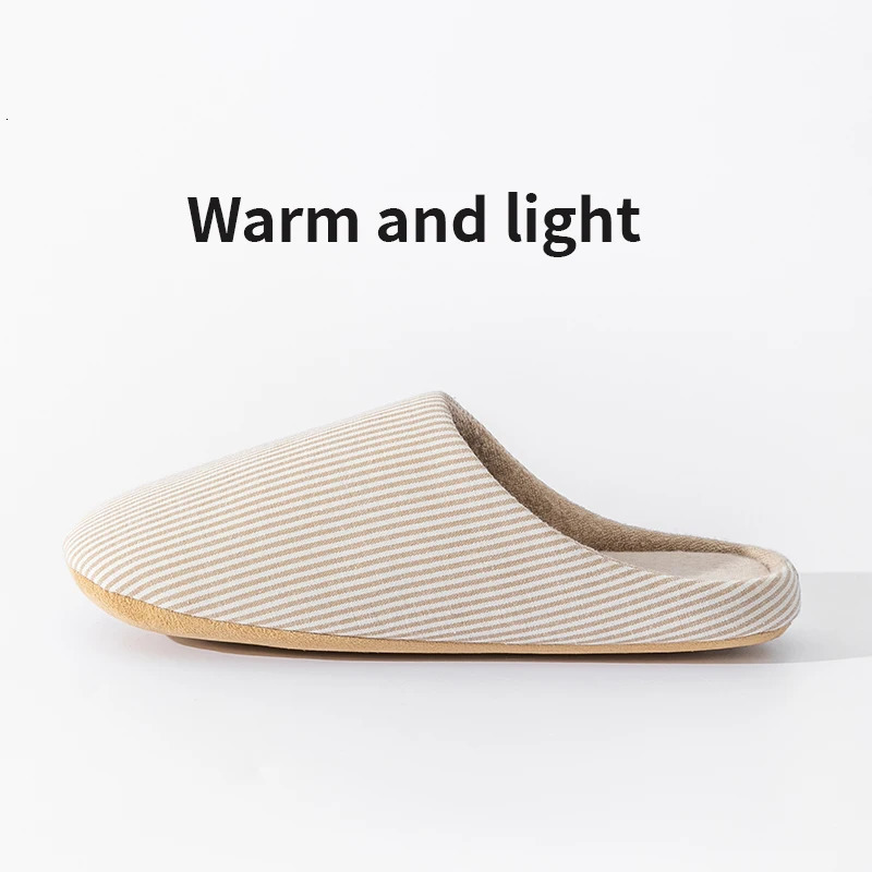 Unisex Home Slippers Soft Fur Slippers Warm Indoor Flat Slides Nonslip Couples Shoes Bedroom Light Slience Flats Autumn Spring 241112