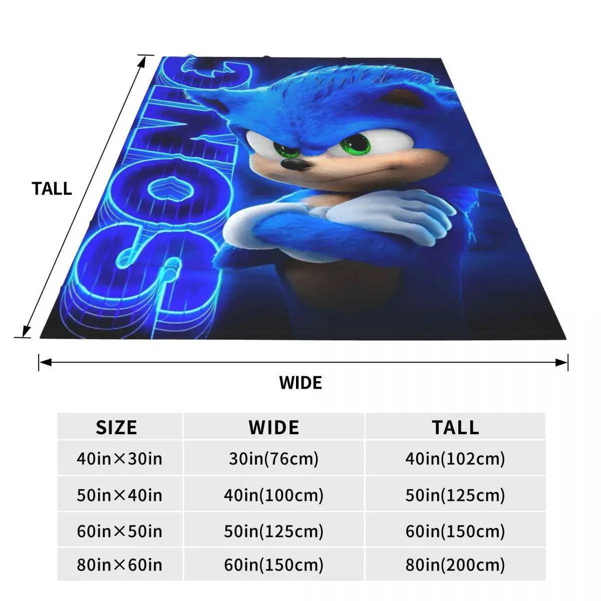 S-Sonics The H-Hedgehogs Velvet Throw Blankets Blanket for Bed Car Soft BedspreadXJ241111