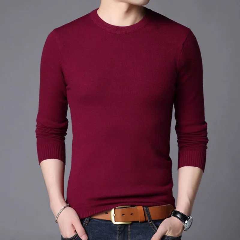 Retro Knitted Sweater Mens Autumn Winter Turtle Neck Slim Fit Bottom Casual Heavy Soft Comfortable Pulling W2411111