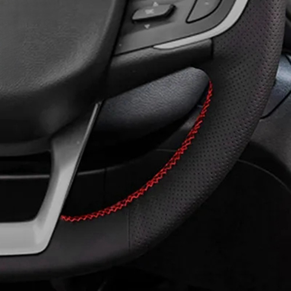 Hand Sewing Steering Wheel Braid Anti-Slip Artificial Leather Car Steering Wheel Cover For Chevrolet ORLANDO Car Accessories 99463