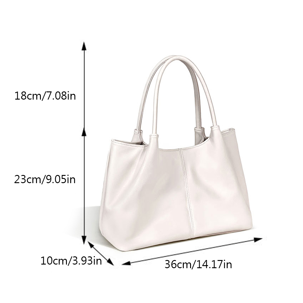 Women Shoulder Bag Luxury Designer PU Leather Tote Bag Vintage Clutch y2k Bags Simple Big Handbags for Women Large Capacity Pack