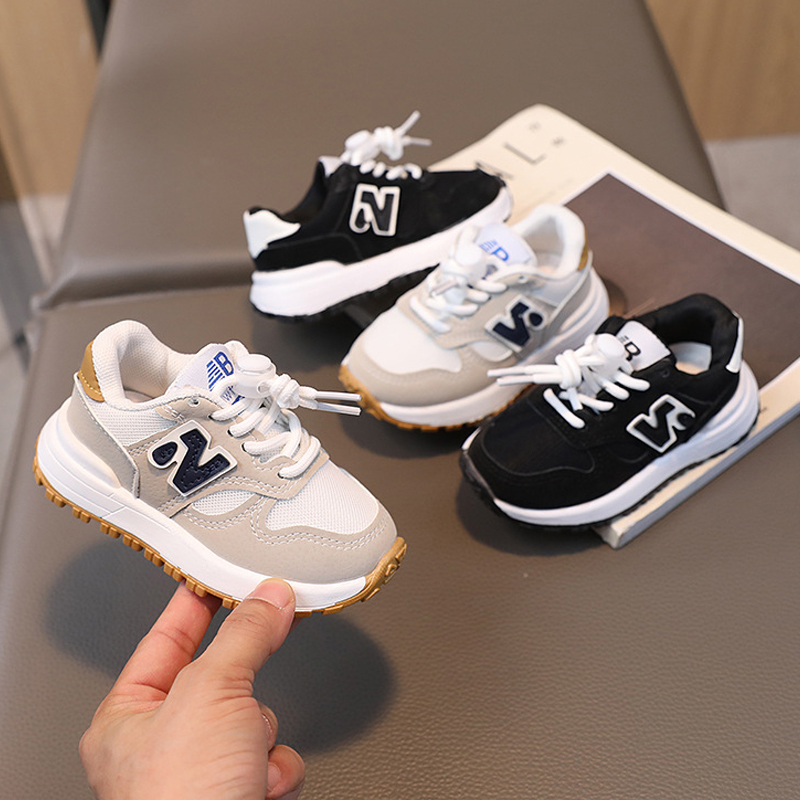 Boys and Girls Sneakers Spring and Autumn Children Sport Shoes Baby Kids Soft Bottom Outdoor Shoes Toddler Infant Walking Shoes Trainers Sizes US5.5C-