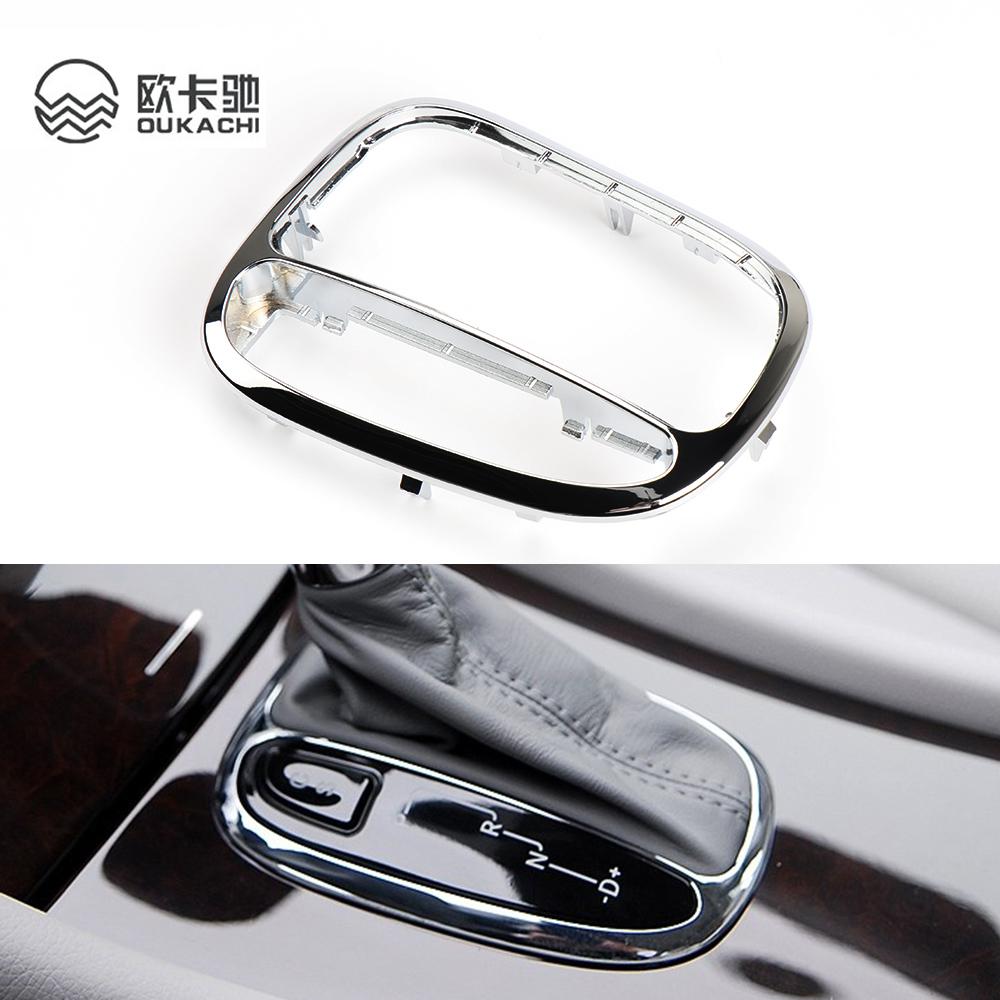 Car Center Shifter Trim Cover Gear Shift Panel Trim Frame Fit For Mercedes Benz C-Class W203 C230 C240 C320 W209 CLK320 CLK500 ce280