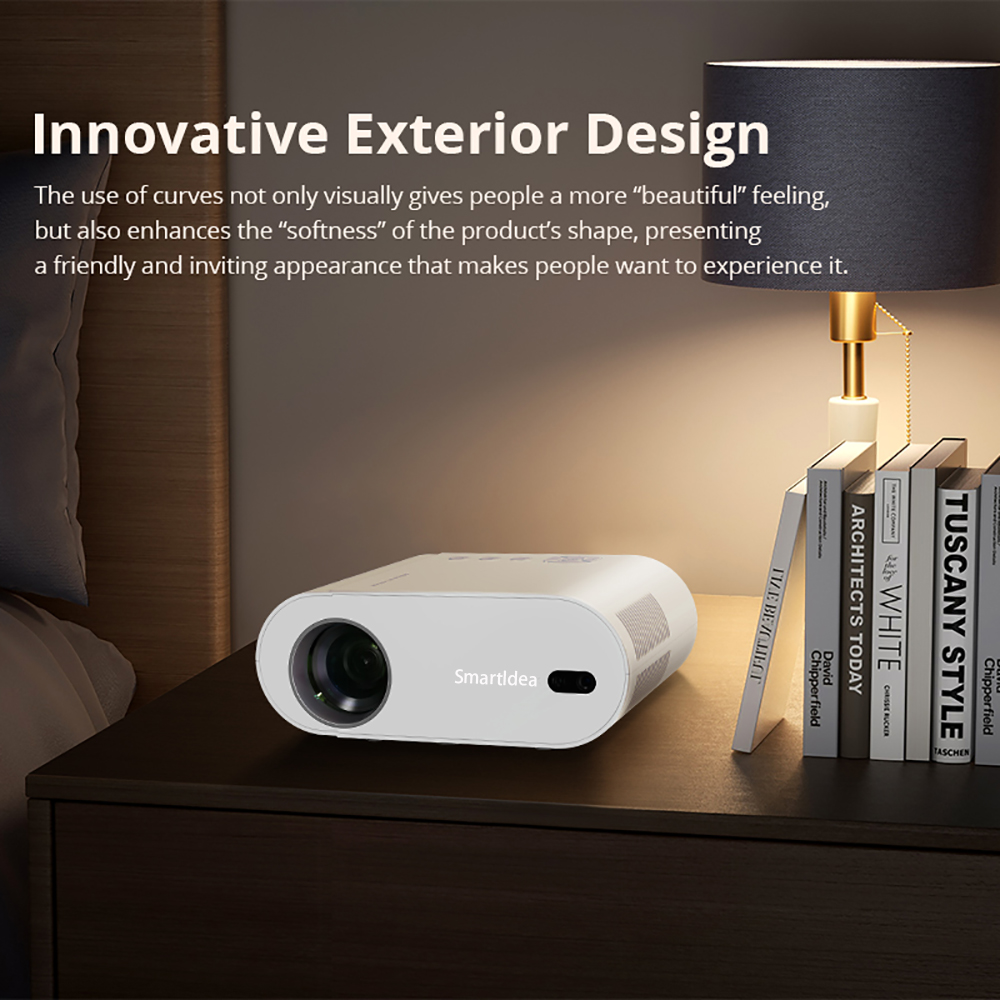 Smartldea Full Hd 1080P Home Theater Video Projector Smart Android 11.0 wifi 6 Mobile Phone Projecteur 4K Mini LCD LED Proyector
