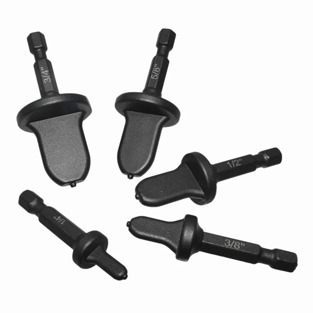 11Pcs Imperial Tube Expander Electric Drill Bit Flaring Tools Air Conditioner Copper Pipe new Swaging Hex Shank Electric 2025 Drill Bit