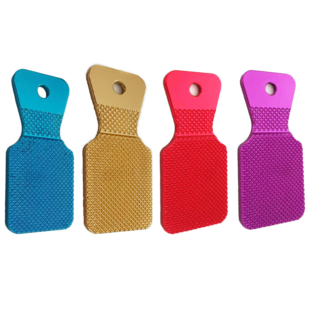 Billiard Cue Tip Sander Aluminum Alloy Anodized Treatment Red/Purple/Yellow/Blue Repair Tool Durable And Practical