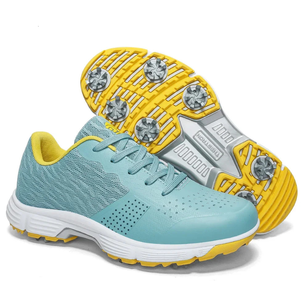 Men Spikes Golf Shoes Professional Sneakers Comfortable Walking Footwears for Golfers 241112