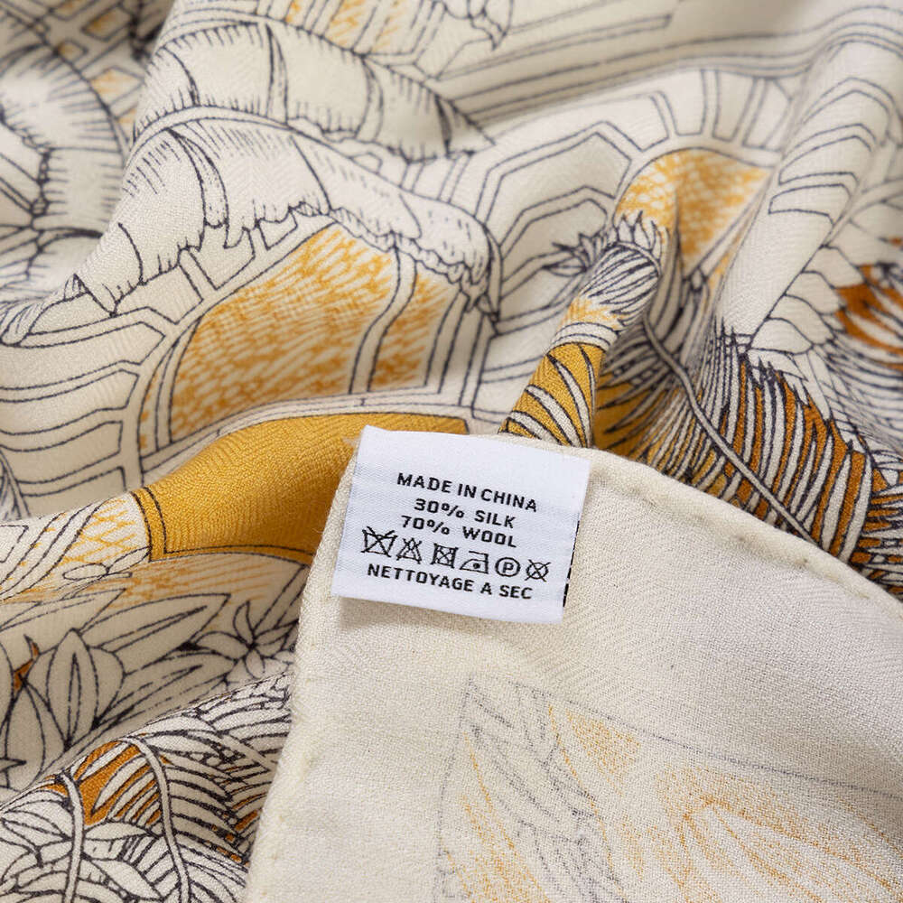 Trcal Rainforest Fubao Fashion Silk Cashmere Women's Winter High end Versatile Warm Wool Square Scarf Shawl