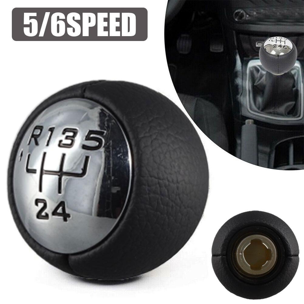 Accessories Gear Auto Shift Car Knob 5 6 Speed Interior Parts for Peugeot 307 308 3008 407 5008 807 for Citroen C3 C4 Lever Ball smile