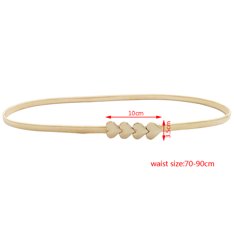Elastic Belts Women Stretch Skinny Waist Belt Wedding Design Clasp Metal e8072 5