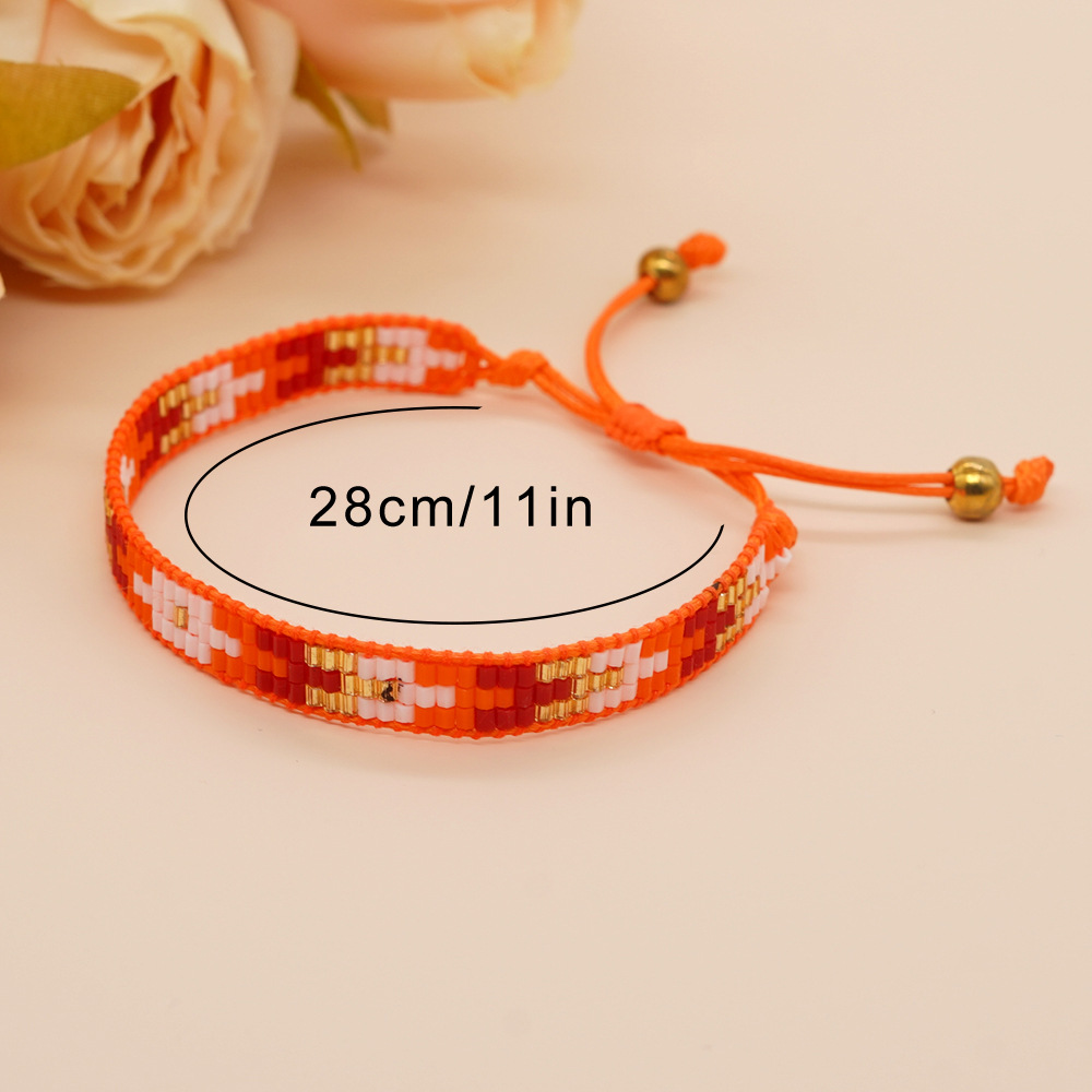 New Cross border Bohemian Ethnic Style Bracelet Japanese Rice Beads Handwoven Arrowhead Universal for Men and Women 29372 5