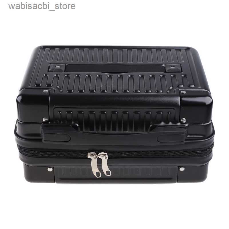 Cosmetic Bags 14inch Multifunctional Ladys Cosmetic Case Travel Hand Luggage Portable Carrying Makeup Bag Professional Suitcase L49