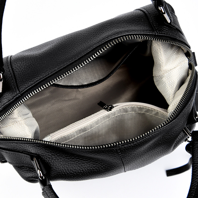2023 Solid Cow Leather Female Handbags High Quality Soft Genuine Leather Large Capacity Shoulder Crossbody Bags for Women 405ac