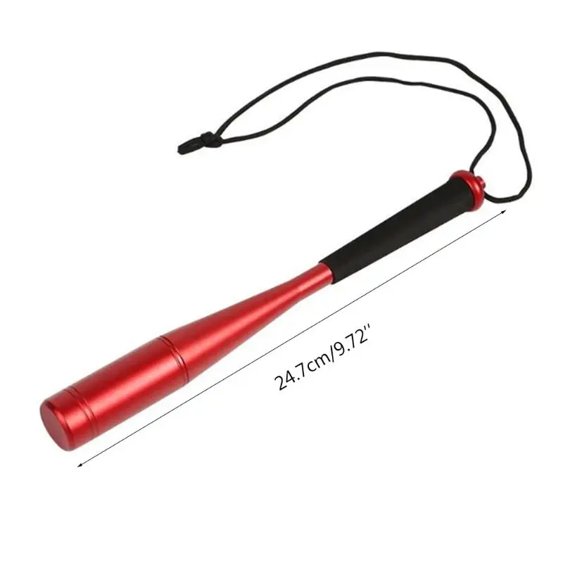 Aluminum Alloy Fish Hammer Fish Stick with EVA Handle Woven Rope F2TC