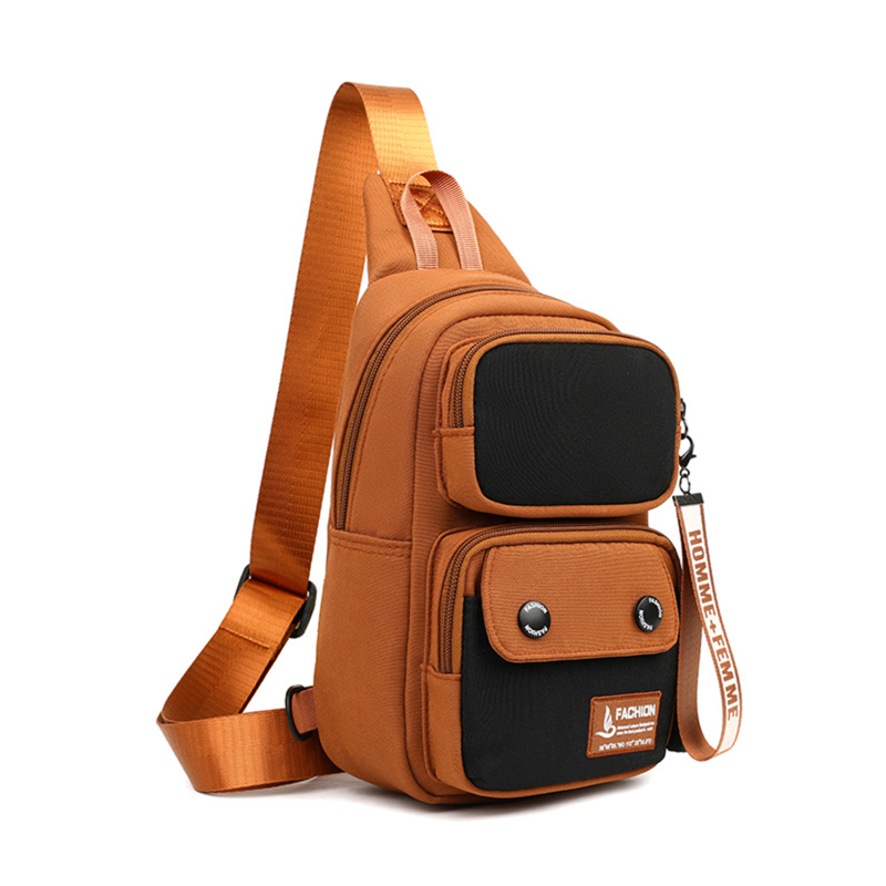 Men's Women's Chest Bag Outdoor Leisure Crossbody Multifunctional Waterproof StorageMale's Female's Single Shoulder Bag Unisex