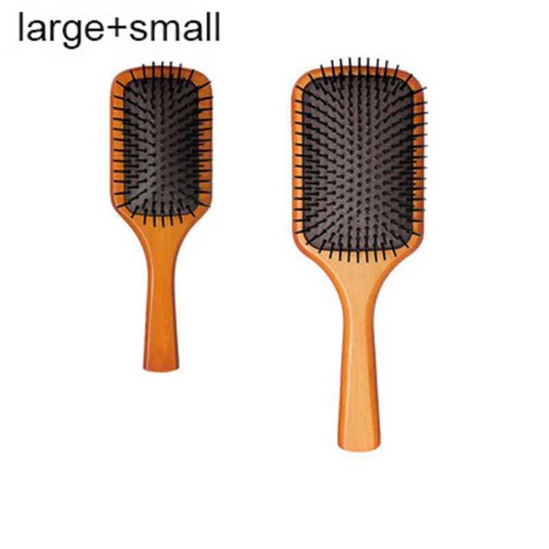 Used for Aveda massage combs airbags anti-static hair pads wooden hair brushes wet curls hairbrushes hairstyles W241112