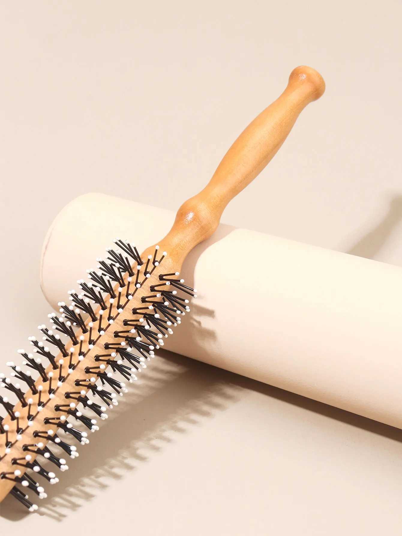 PC Curling Brush for Drying Curling and Straight Head Massage W241112