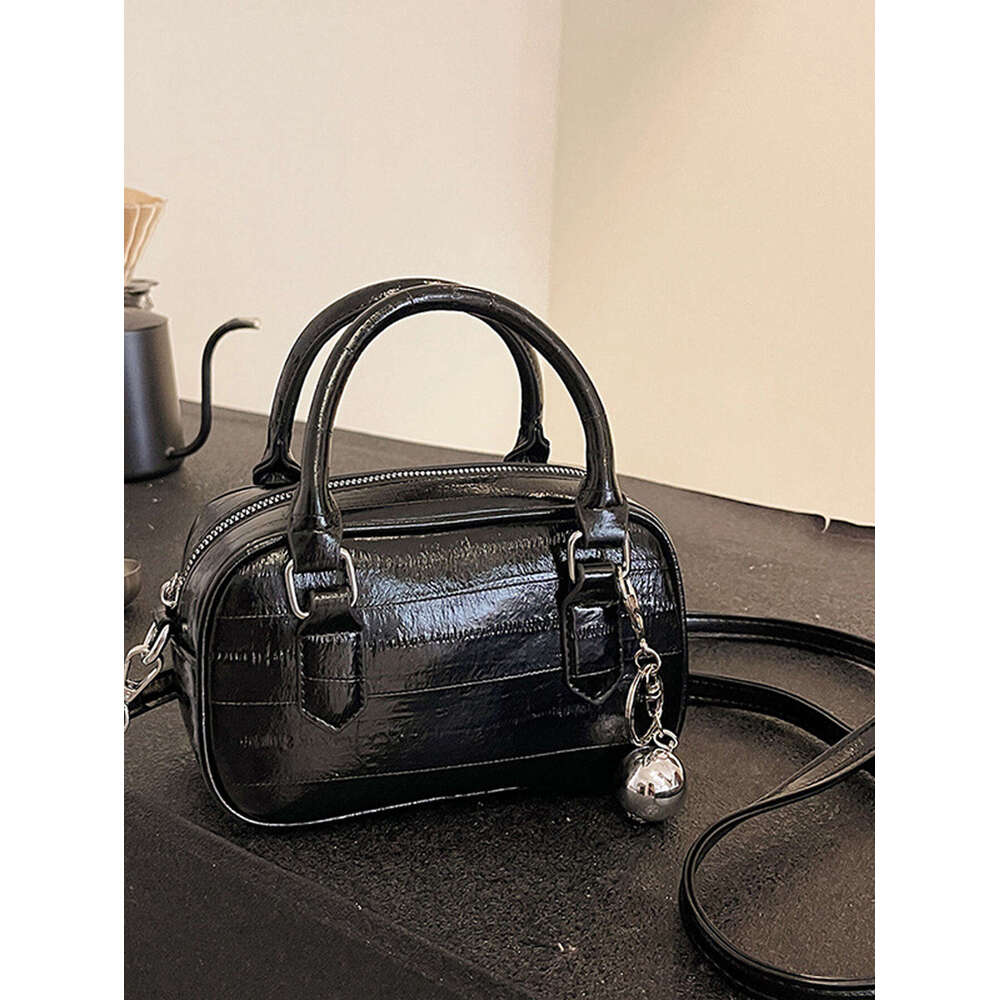Niche high-grade handbag female Korean ins all-in-one texture fashion trend simple shoulder oblique span bag