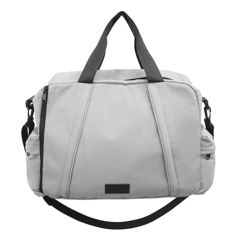 Travel Bag Spring Large Capacity Sports Fitness Bag Reflective Strip Trendy Mens and Womens Handheld Yoga Bag