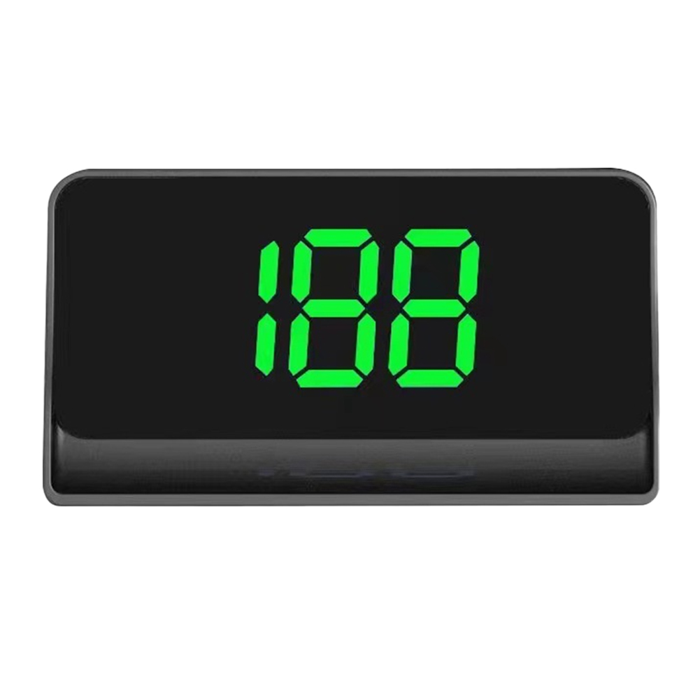 Car Digital GPS Speedo LED Display GPS Speed Detector Big Font Smart Head Up Display Windshield Speed Projector for Vehicle Auto