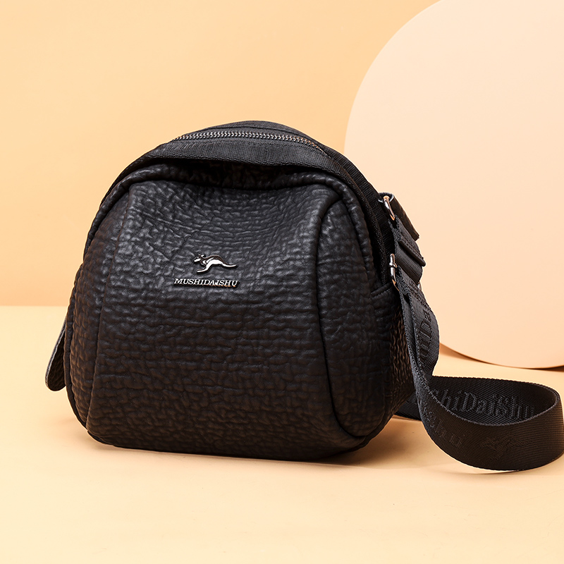 High Quality Solid Color Genuine Leather Women's Shoulder Crossbody Bags Large Capacity Women Handbags Female Messenger Tote Sac 1d2a6 5 2db99