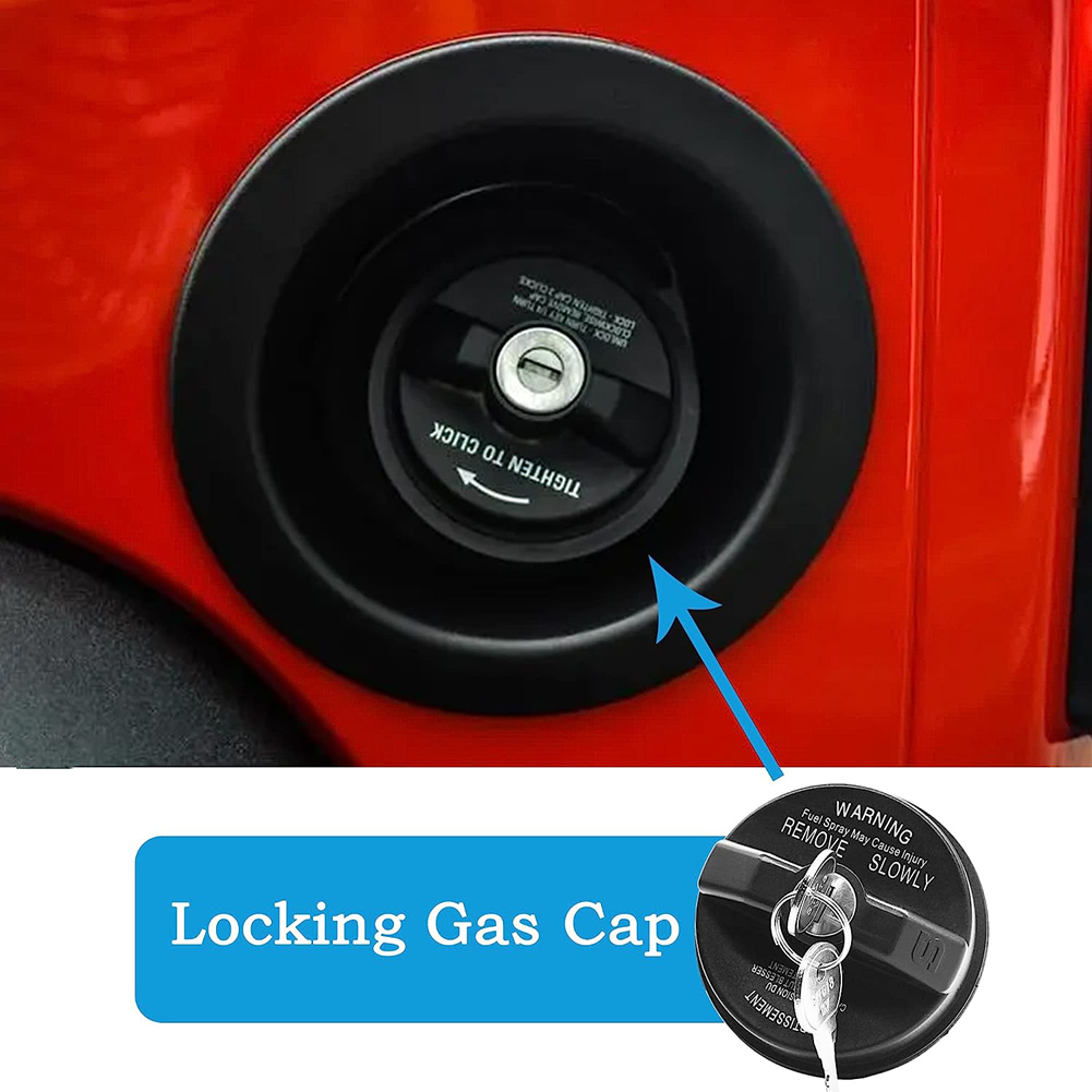 For Chrysler Town Country 2003-2019 Locking Gas Fuel Cap 5278655AB Car Gas Fuel Tank Cap Locking with 2 Keys Car Accessories