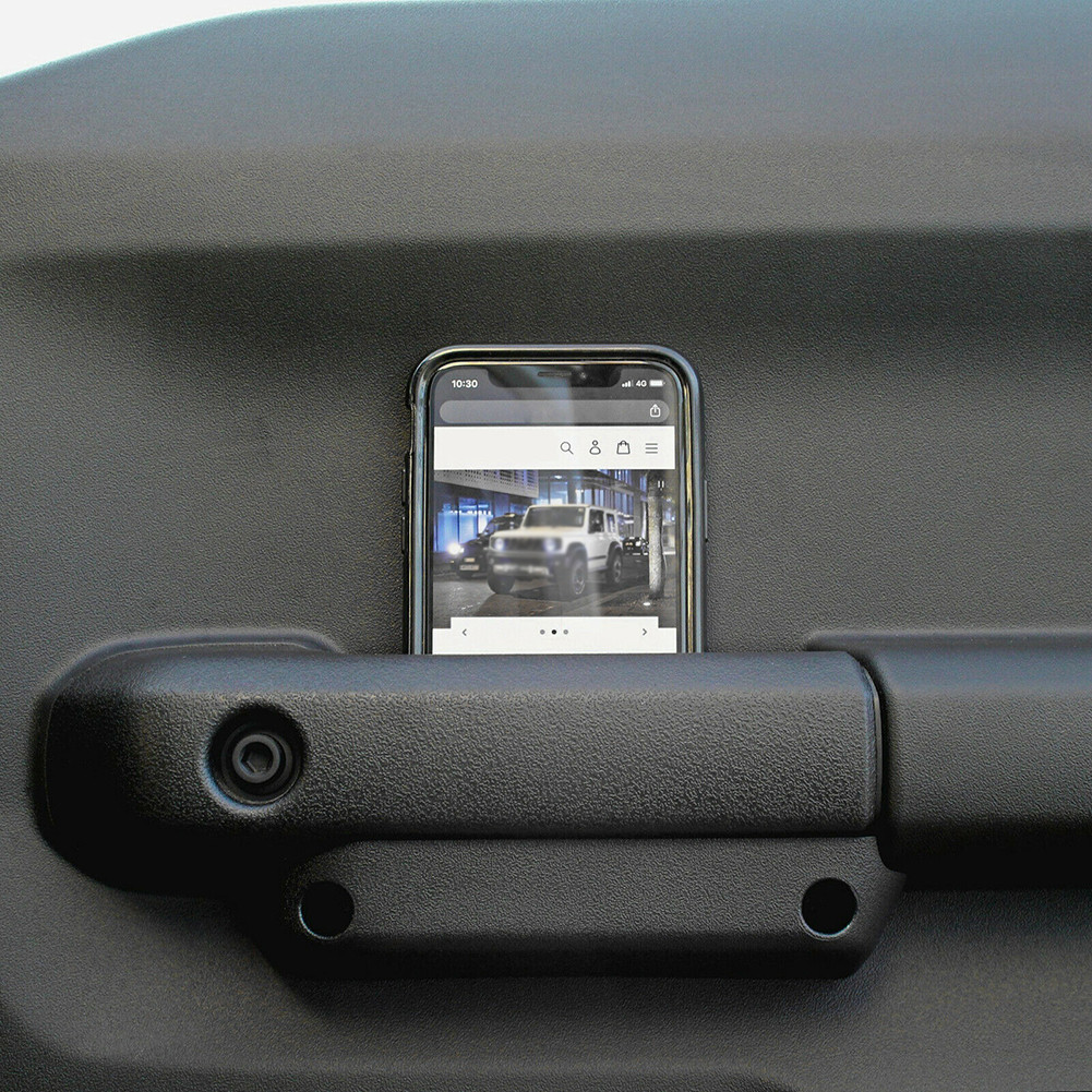 2pcs Car Inner Side Door Handle Storage Box Cover Container Tray For Suzuki Jimny JB64 JB74 2018-2021 Car Organizer Accessories