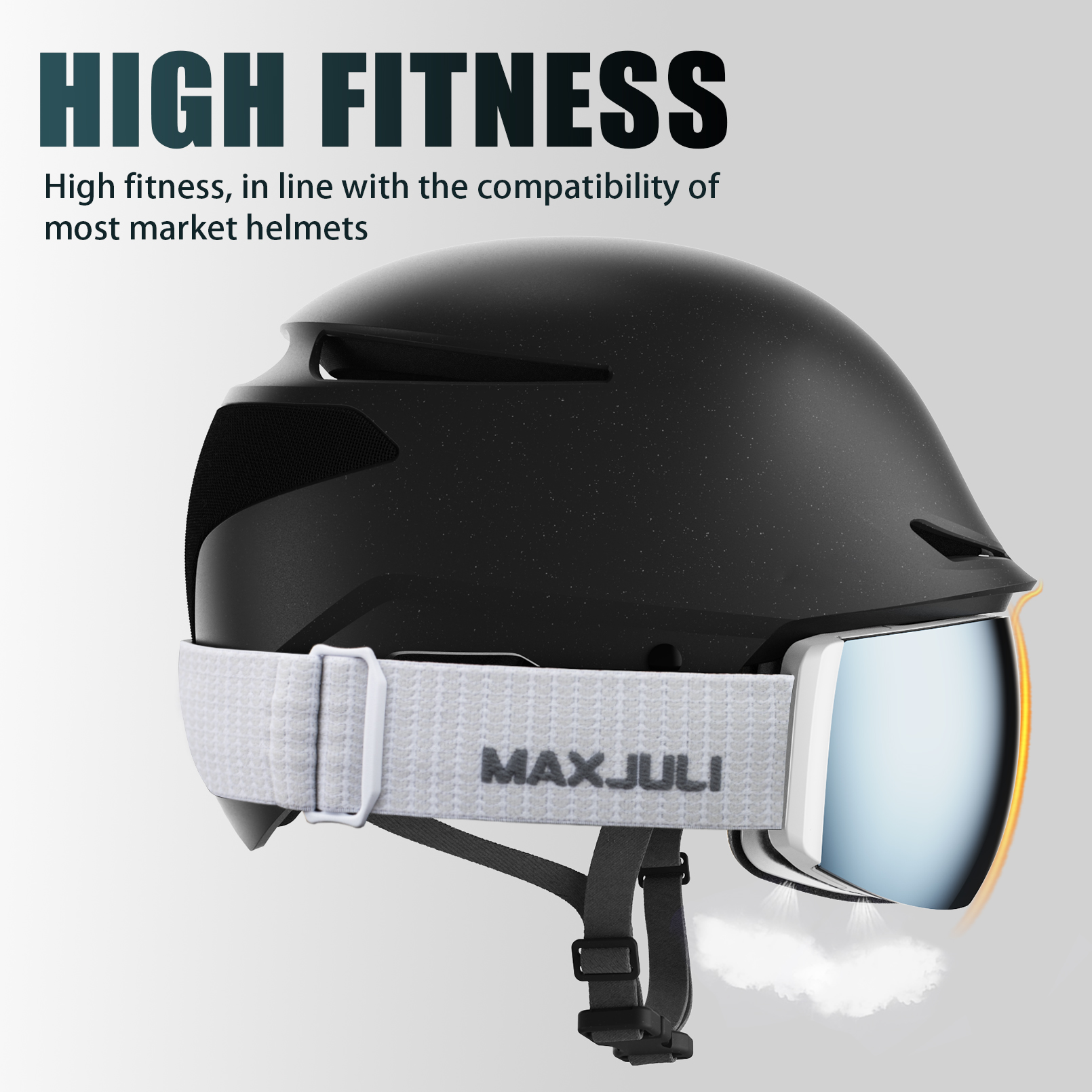 New Brand Professional Winter Ski Goggles Double Layers Lens Anti-fog UV400 Ski Glasses Skiing Snow Goggles Men Women M6