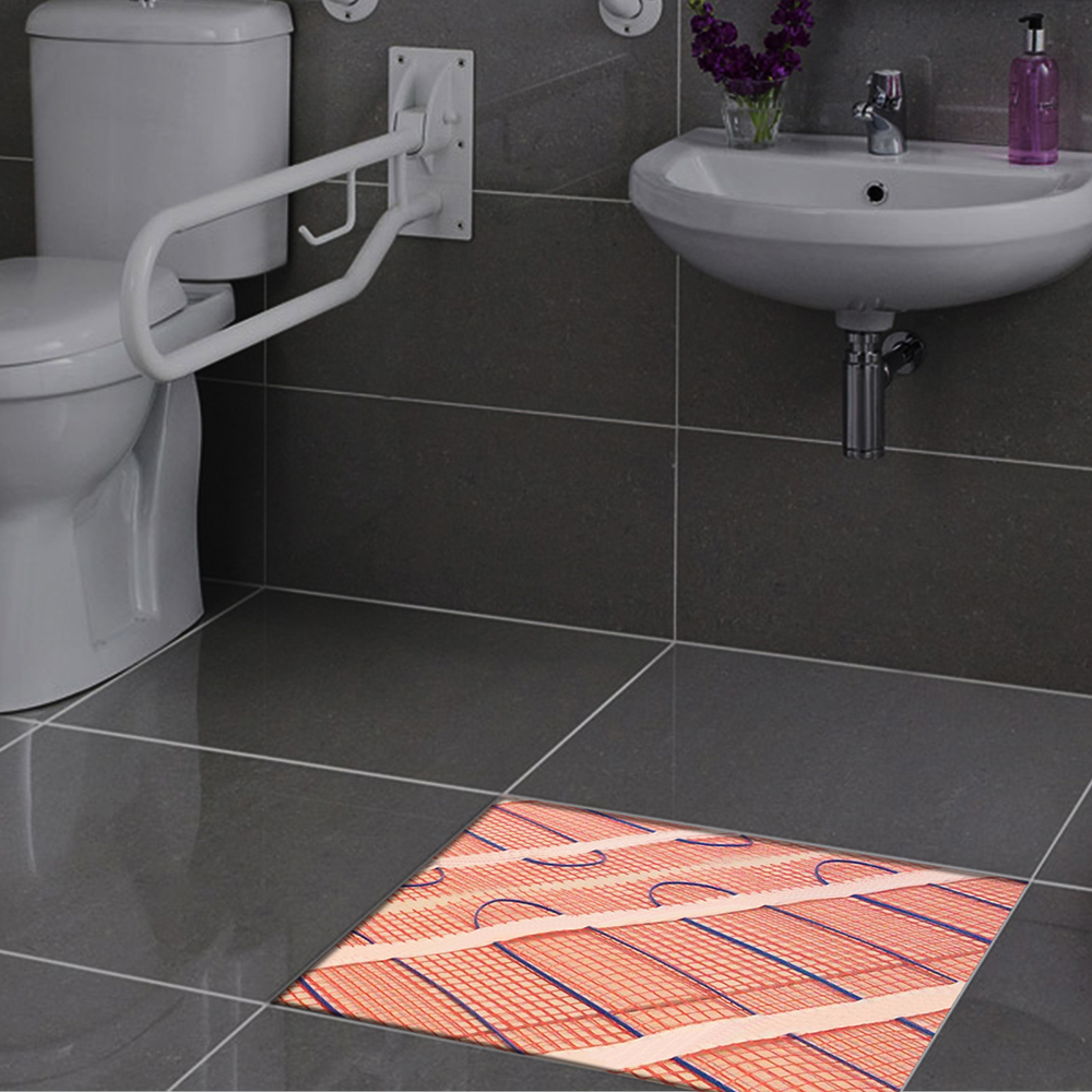 MINCO HEAT 200w/m2 Electric Warm Mat 0.5~15m2 for Concrete/Wooden /Ceramic Tiles Floor Heating Systems