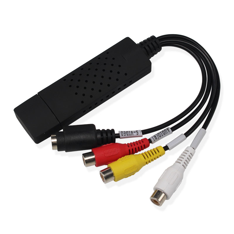 USB 2.0 Easy Cap Video Capture Card Audio TV DVD VHS Audio Capture Adapter Card TV Video DVR Capture Adapter c832d 5 12c96