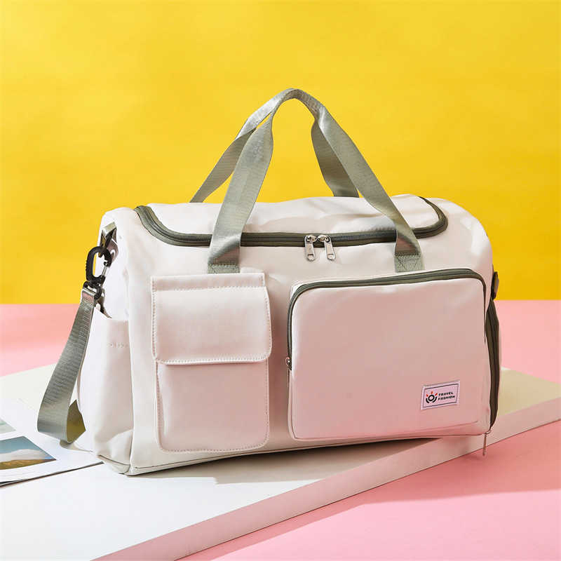 Travel Bag Womens Sports Fitness Yoga Bag Large Capacity Short Distance Travel Luggage Bag Pregnant Womens Delivery Bag