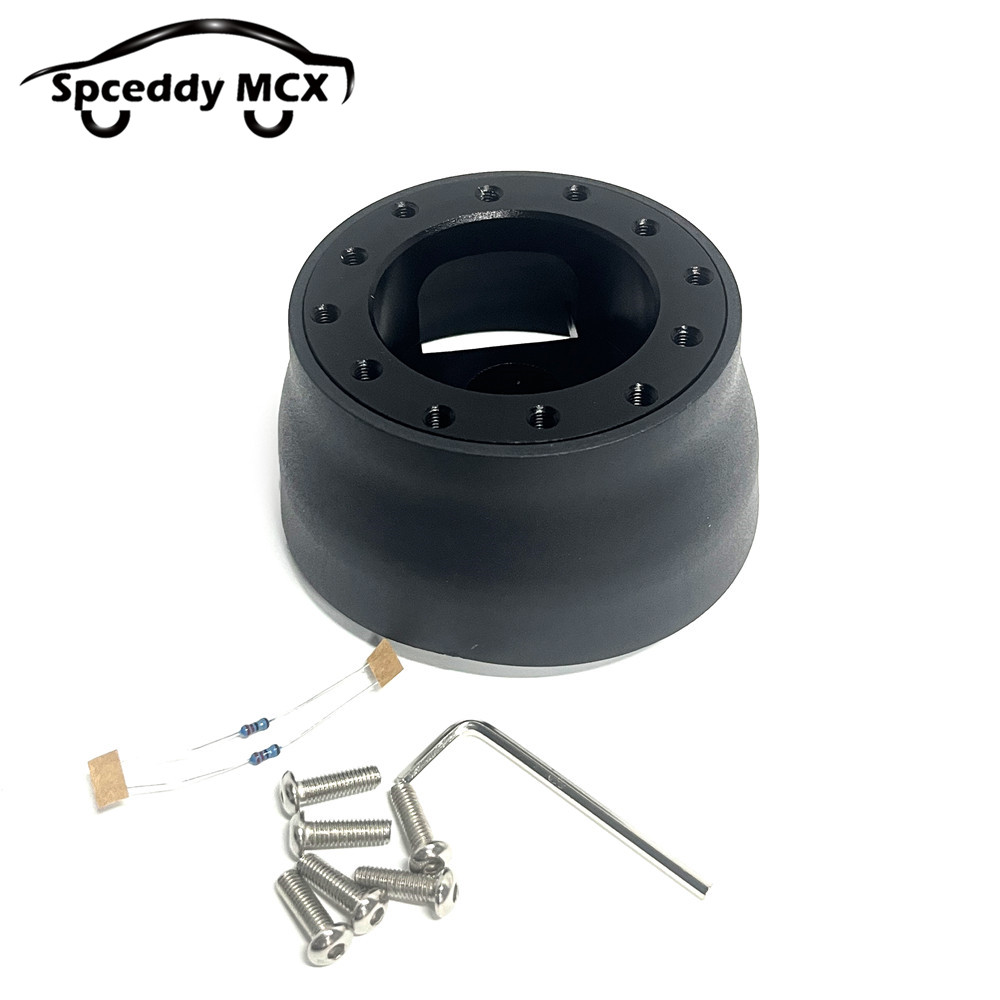 Car Sport Aluminum Hub Steering Wheel Lever Adapter Base For Mini Cooper R50