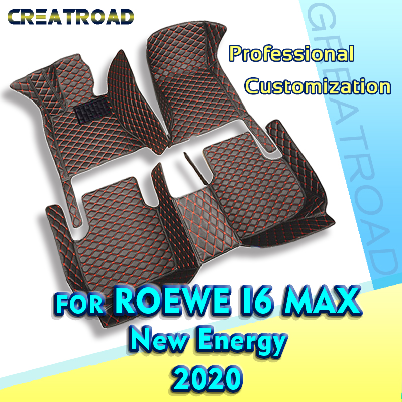 Car Floor Mats For Roewe i6 MAX New Energy 2020 Custom Auto Foot Pads Automobile Carpet Cover Interior Accessories