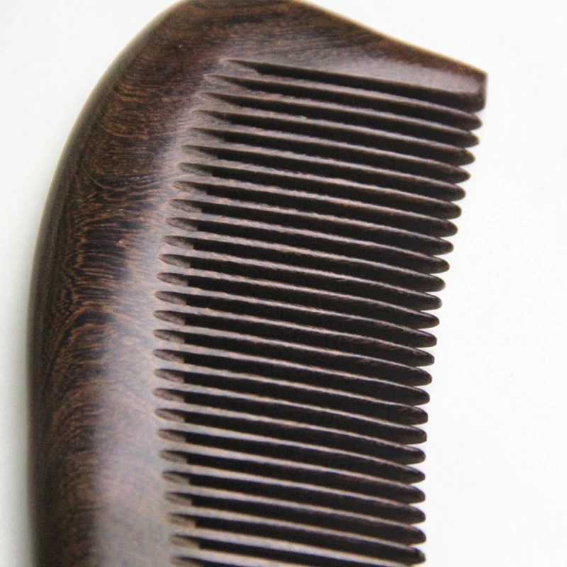 Pcs natural sandalwood comb anti-static exquisite hair comb handle massage comb travel hair care hairstyle holiday gift W241112
