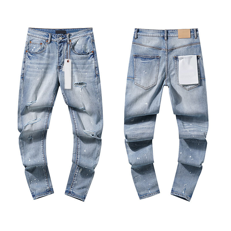 Men's Jeans Black American Retro Instagram Influencer Design Casual Y2k Tight Height Street Jeans