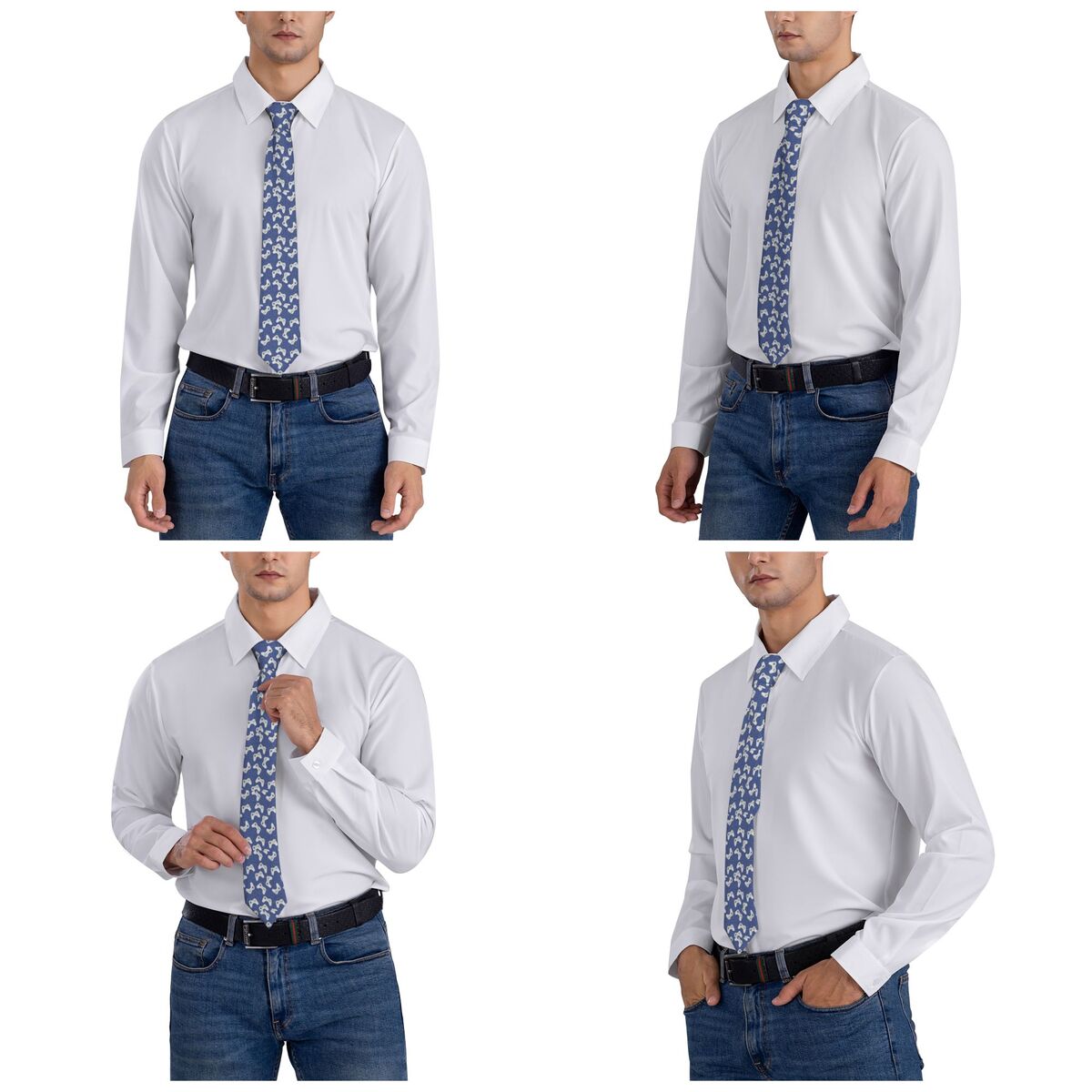 Born To Be A Gamer Neckties Men Women Polyester 8 cm Video Game Controller Neck Ties for Men Skinny Wide Accessories 61e63