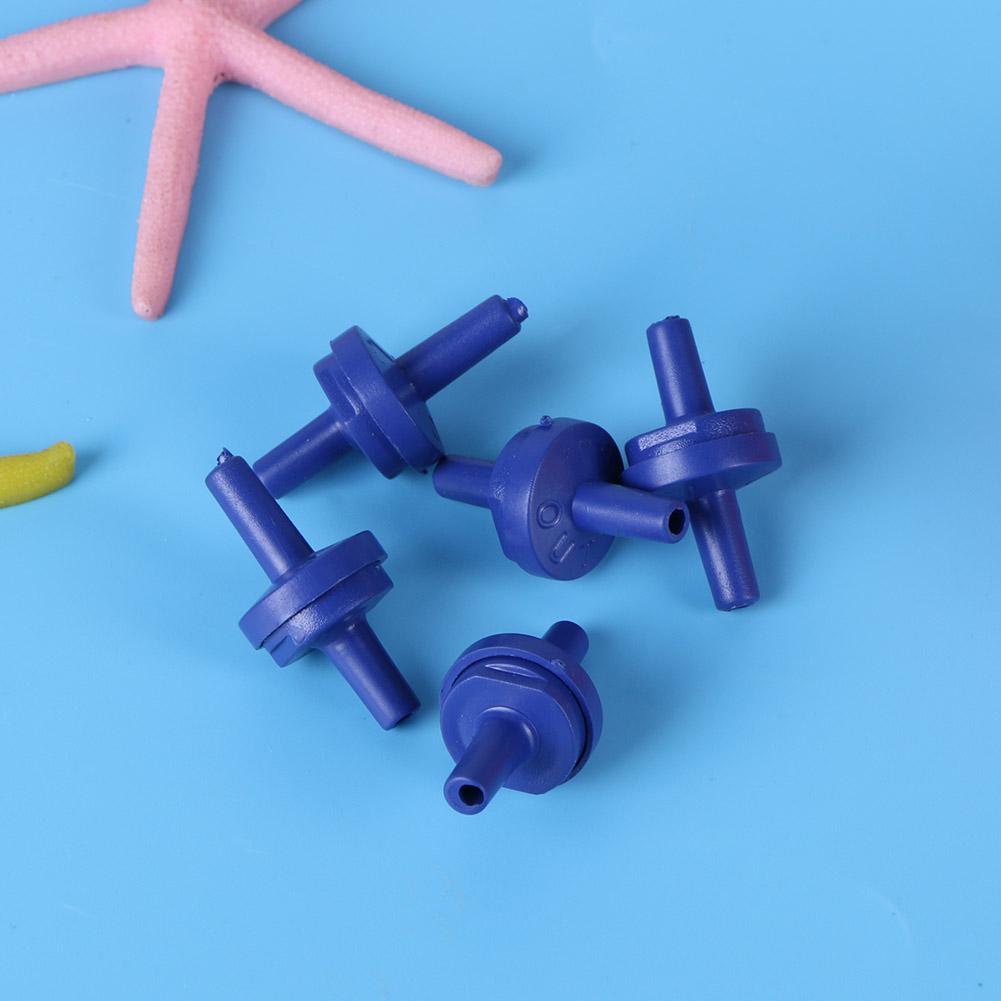 5/10pcs Aquarium Fish Tank Air Pump Check Valve One Way 4mm Non-Return Check Valve Air Increasing Pump Hose Pipe Accessories