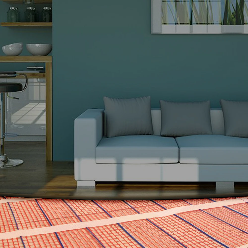 MINCO HEAT 200w/m2 Electric Warm Mat 0.5~15m2 for Concrete/Wooden /Ceramic Tiles Floor Heating Systems