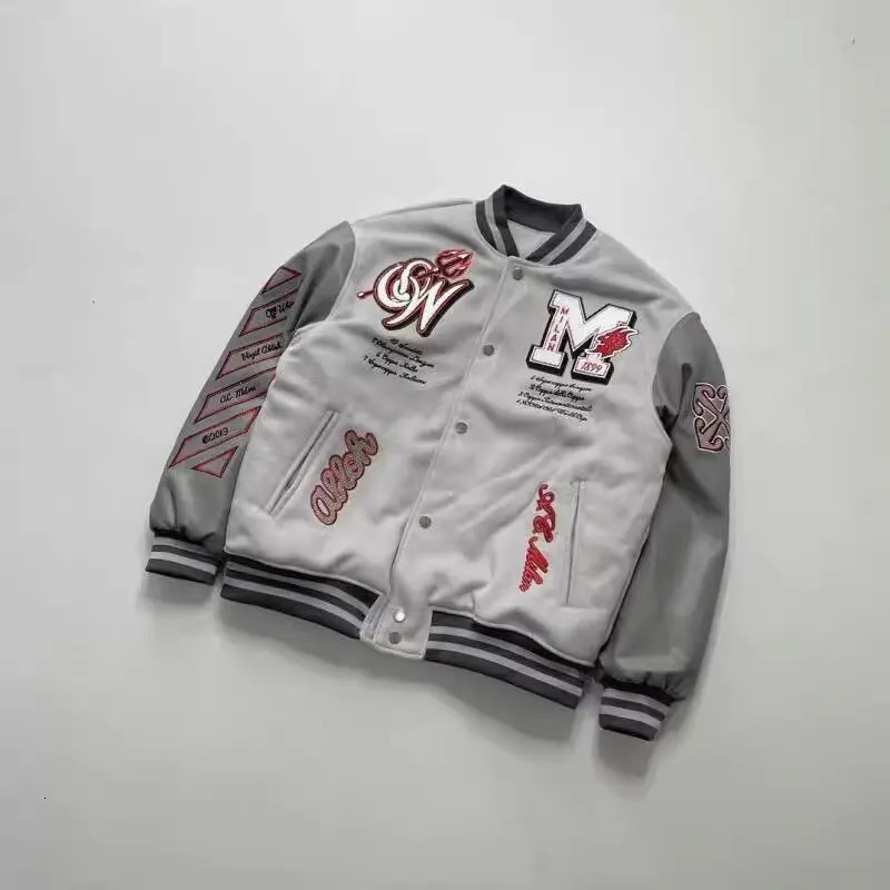 Devil Jacket Y2K Mens Womens Hip Hop Leather Cartoon Embroidered Motorcycle Jacket Leather Zipper Jacket Coats 241112