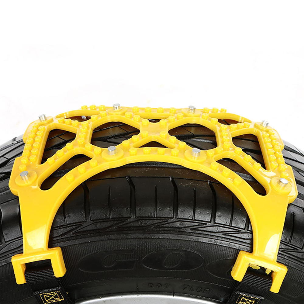 1pc Snow Chains Invisible Car Anti Slip Tire Chain Mud Tyre Wheels Anti-Skid Belt For Car/SUV/Truck Buckle