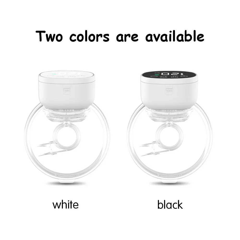Breastpumps Breastpumps 2pcs Wearable Breast Pum Hands Free Electric Breast Pump Silent Invisible Breast Pump 3 Modes 9 Levels of Suction 180ML Capaci