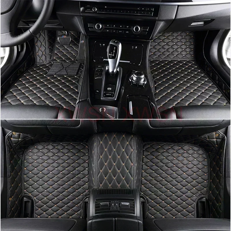 Custom 3D Full Coverage Car Floor Mats for Peugeot 2008 2014-2019 3008 4008 2017-2023 Interior Accessories Carpet