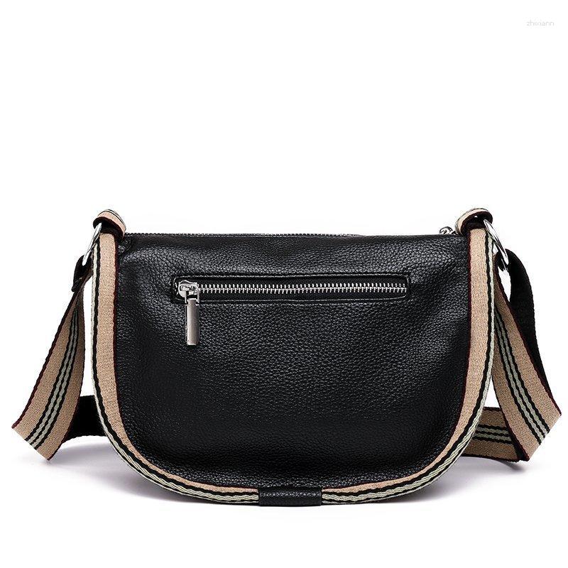 2025 NEW 2025 NEW 2025 NEW Bag Fashion Full PU Good Quality Autumn And Winter Women's Fashionable Simple Shoulder Wide Strap Crossbody zhanyishen
