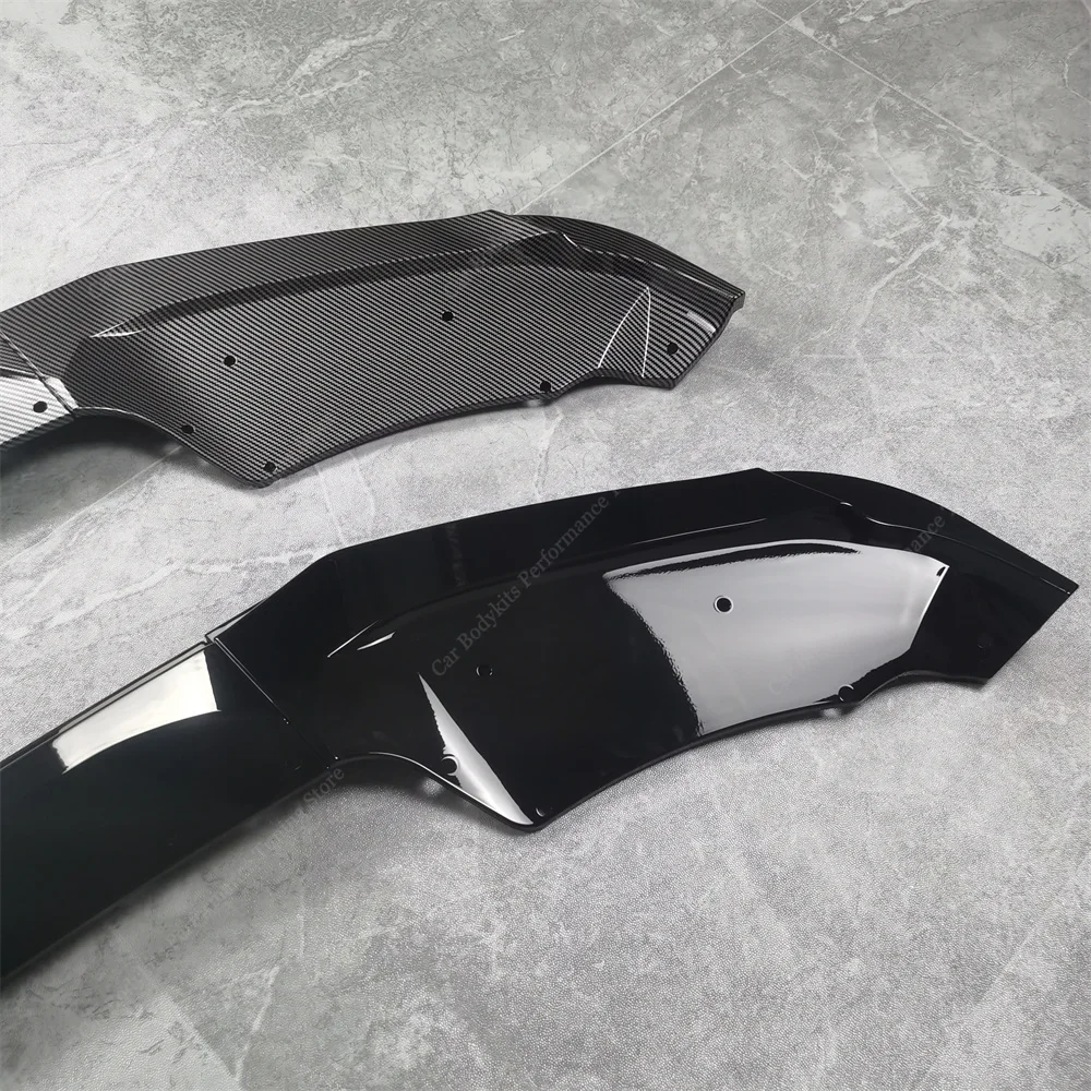 For F25 F26 3Pcs Front Bumper Lip Splitter Spoiler X3 X4 20i 28i 30d 35i 35d M40i 2014-2018 Facelift Bodykits Tuning