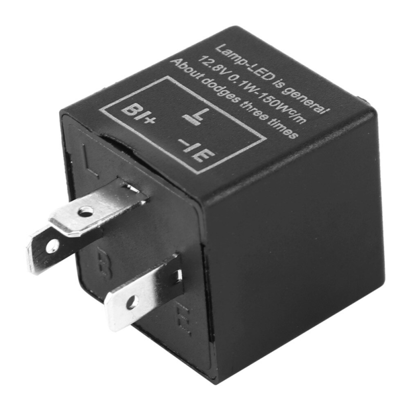 12V 3 Pin CF-13 CF-14 JL-02 LED Flasher Blinker Automobile Turn Signal Light Relay Motorcycle Switch