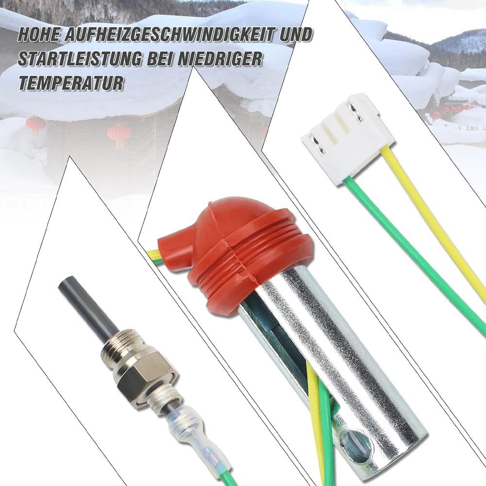 12v 5kw Ceramic Glow Plug Repair Air Heater For Webasto Eberspacher Car Truck Boat Maintenance Kit Y3q7